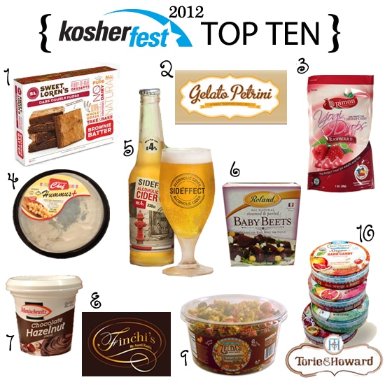 Kosherfest 2012 Top Ten