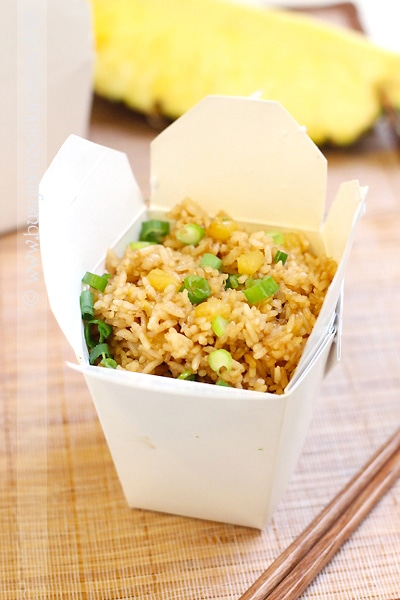 Easy Pineapple Fried Rice