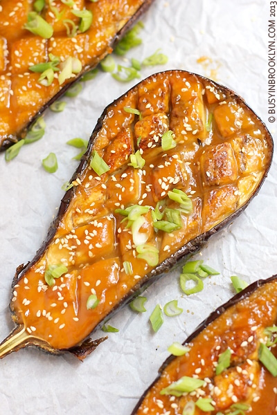 Miso-Glazed Eggplant – Busy in Brooklyn