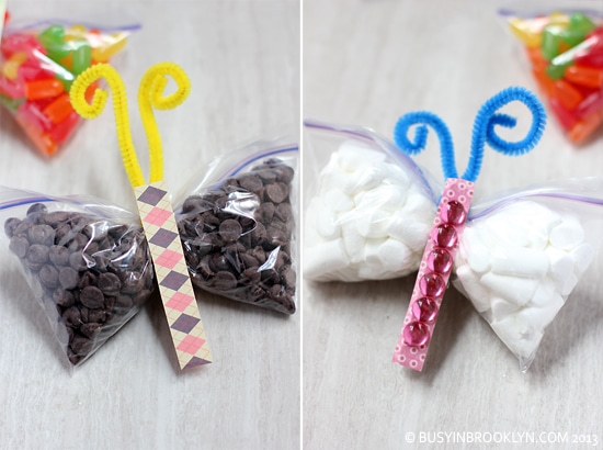 Fun Edible Craft for Kids: Butterfly Snack Bags! - Positively Splendid  {Crafts, Sewing, Recipes and Home Decor}