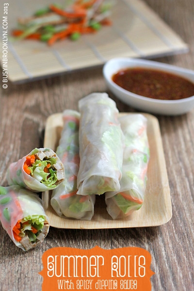 rice paper wrappers – Busy in Brooklyn