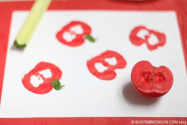 Celery Heart Stamps