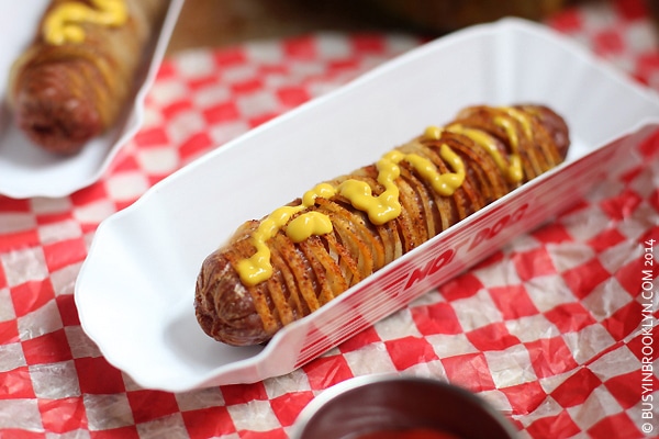 Spiralized Spud Dogs – Busy in Brooklyn