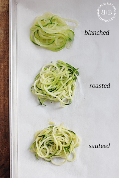 4 Ways to Make Zoodles and How to Cook Them