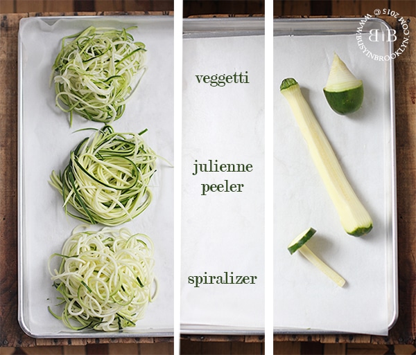 How to Make Zucchini Noodles Without a Spiralizer 