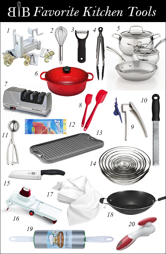 Essential kitchen tools you need and their uses