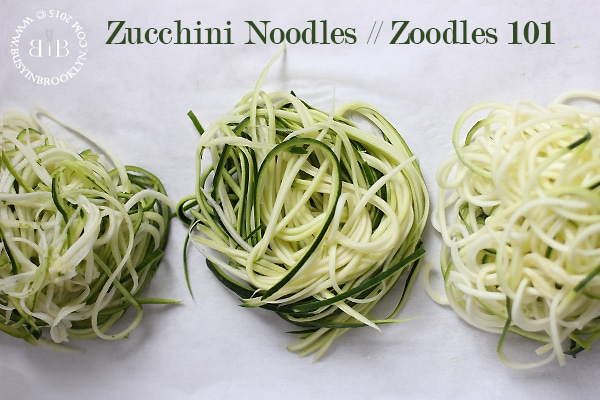 Zoodles 101: How to make and cook zucchini noodles