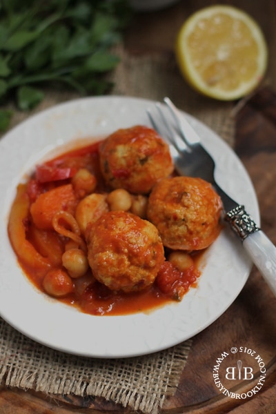 Moroccan Fish Balls – Busy in Brooklyn