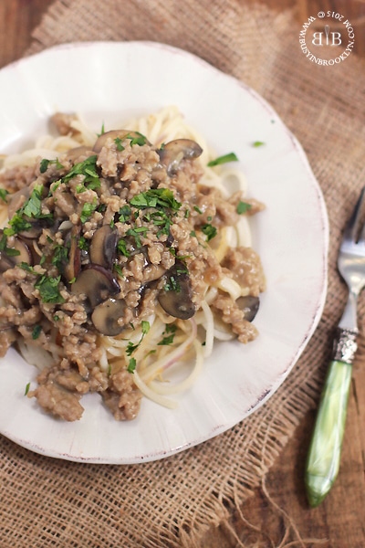 Veal Marsala Bolognese with Turnip Noodles – Busy in Brooklyn