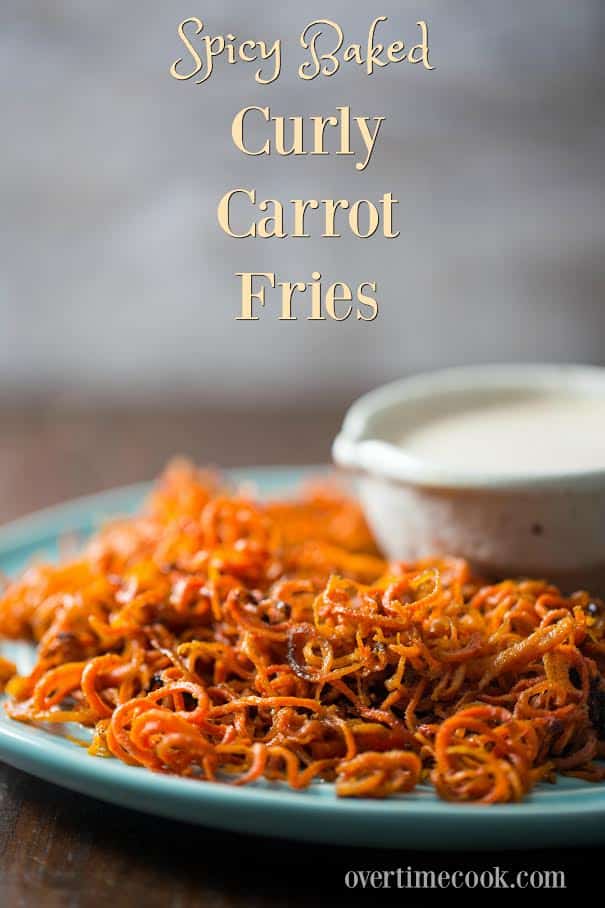 Spicy Roasted Carrot Fries