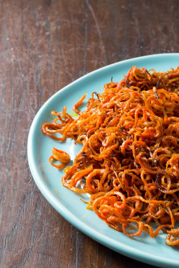 Spiralized Latkes - Overtime Cook