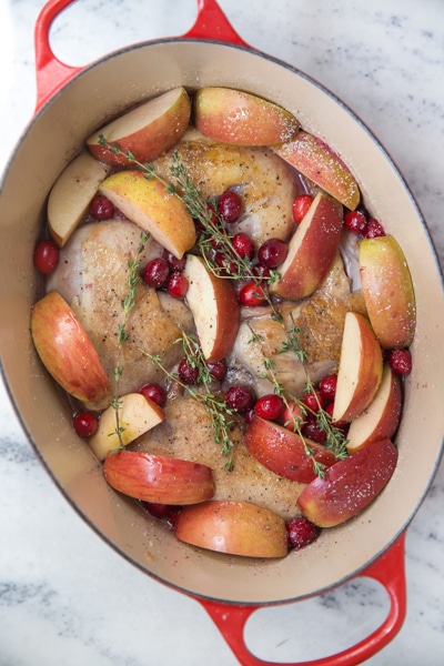 Cranberry Apple Braised Chicken Busy In Brooklyn