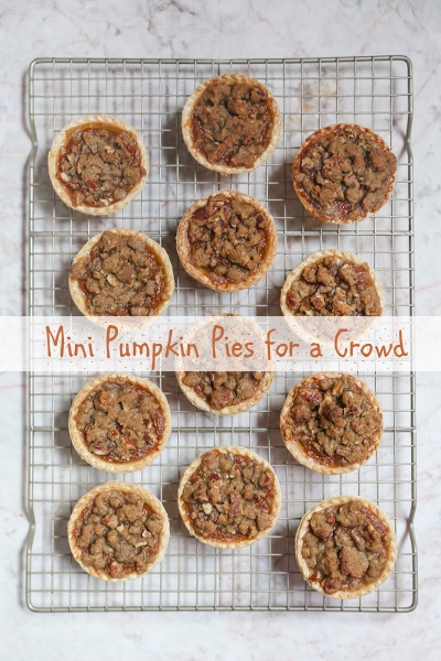 Mini Pumpkin Pies for Thanksgiving – Home is Where the Boat Is