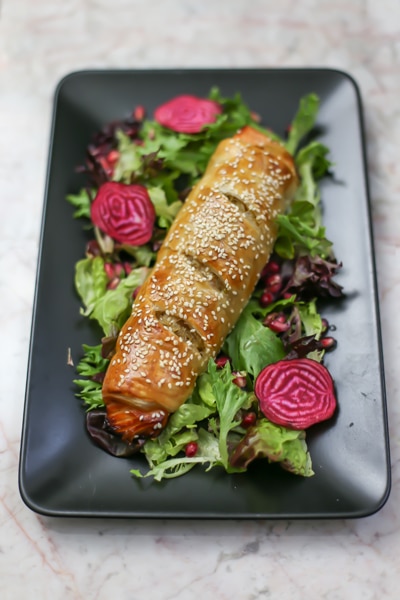 Salmon En Croute with Creamed Leeks – Busy in Brooklyn