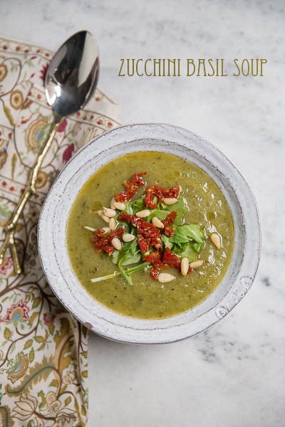 Zucchini Basil Soup Busy in Brooklyn