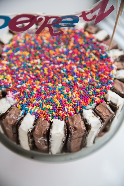 Ice Cream Sandwich Cake - Erin Lives Whole