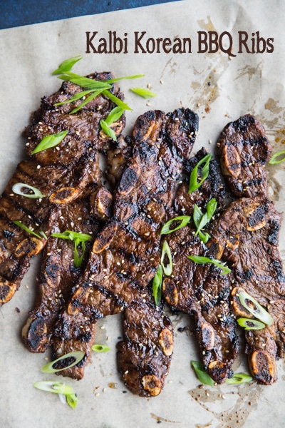 Kalbi (Korean Grilled Beef Ribs)