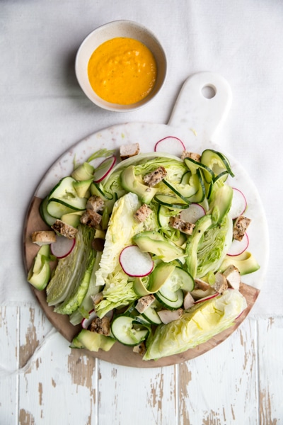 Grilled Chicken Salad Busy In Brooklyn