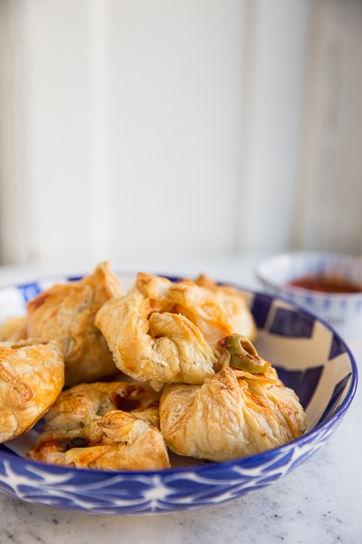 Puff Pastry Pumpkin Pie Bites - The Brooklyn Cook