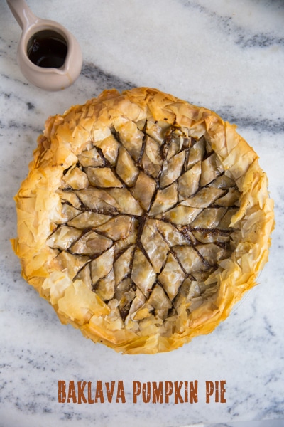 Baklava Pumpkin Pie  