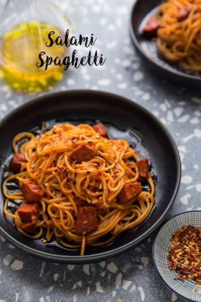 Salami Spaghetti