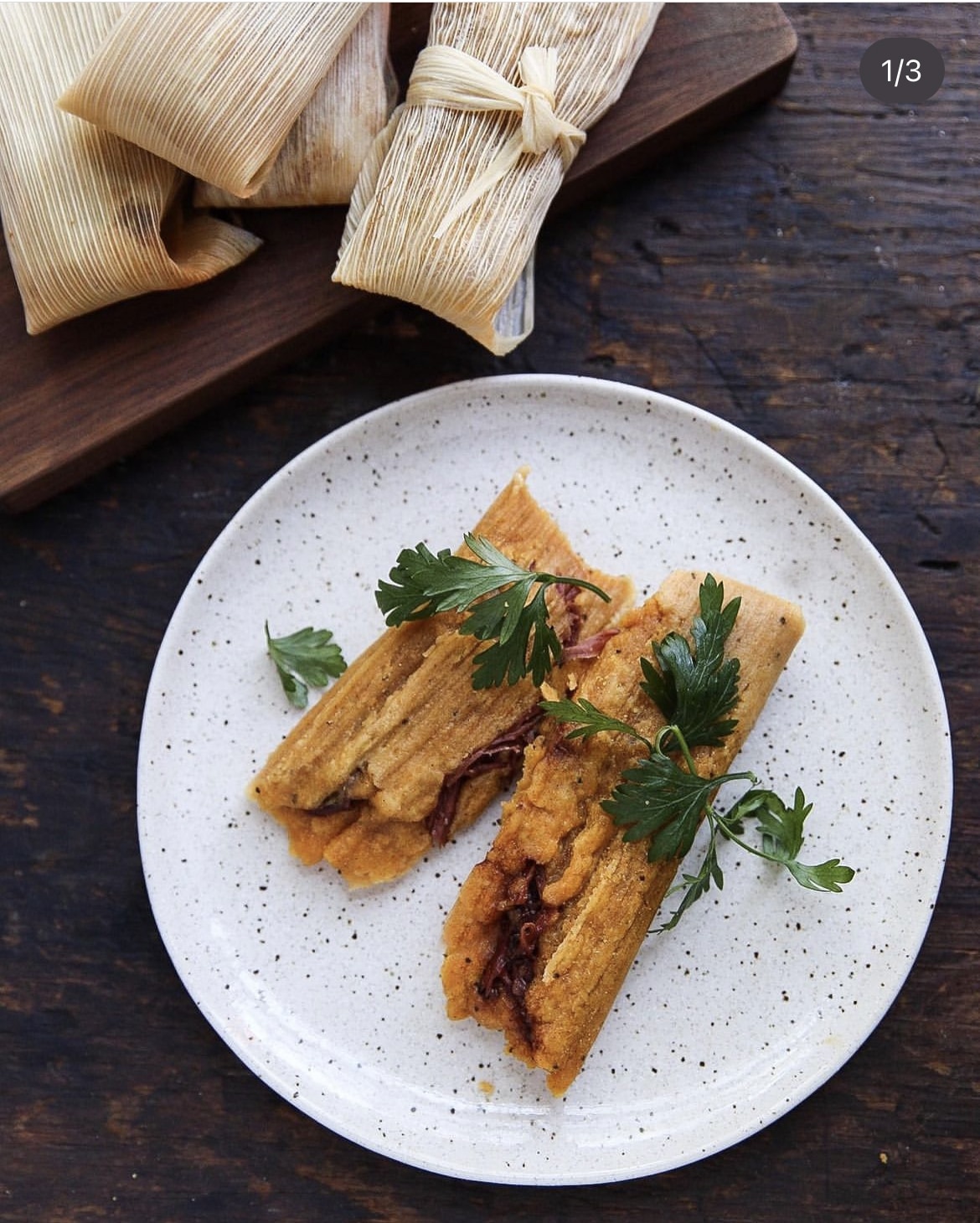 Instant Pot Tamales with Barbacoa Beef