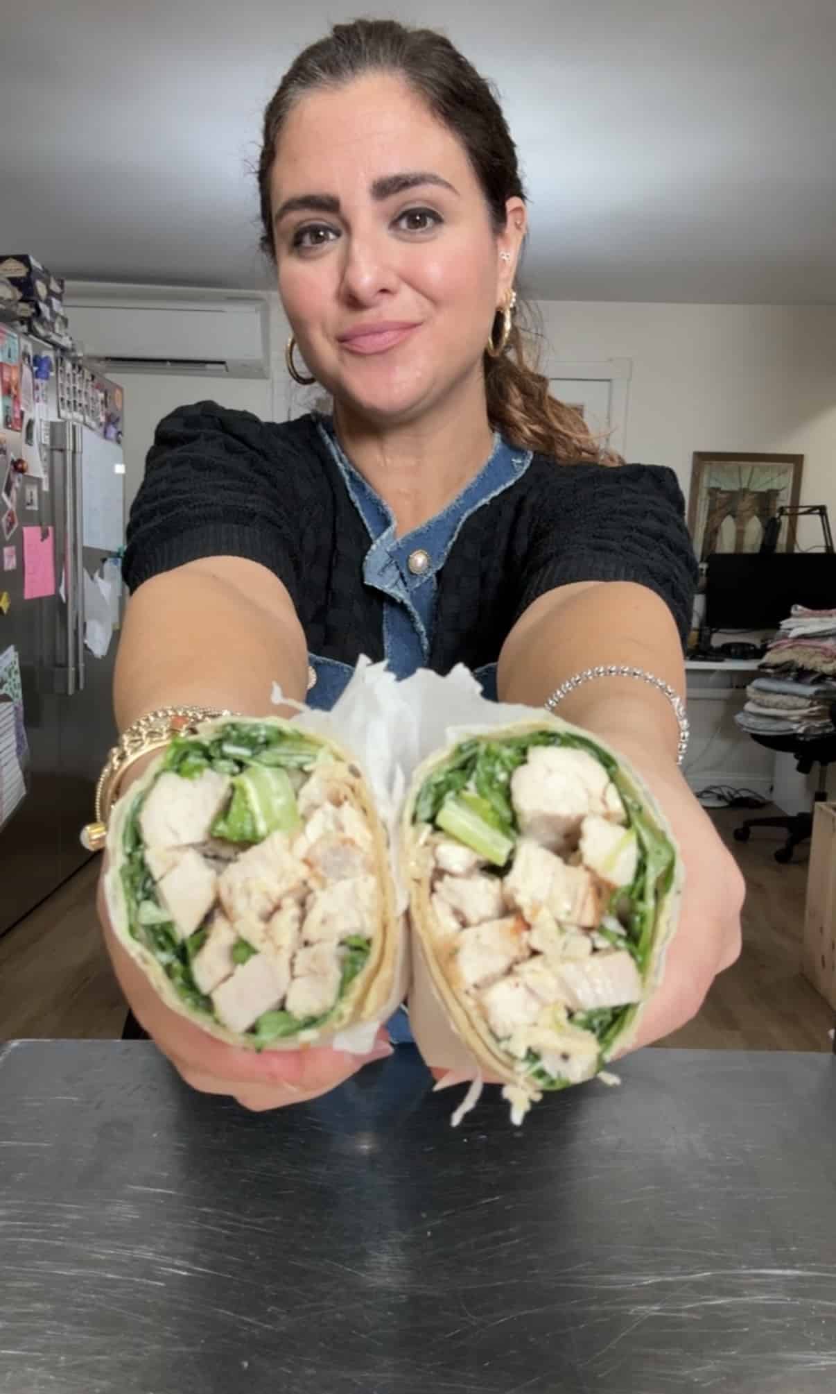 Chicken Caesar wrap 