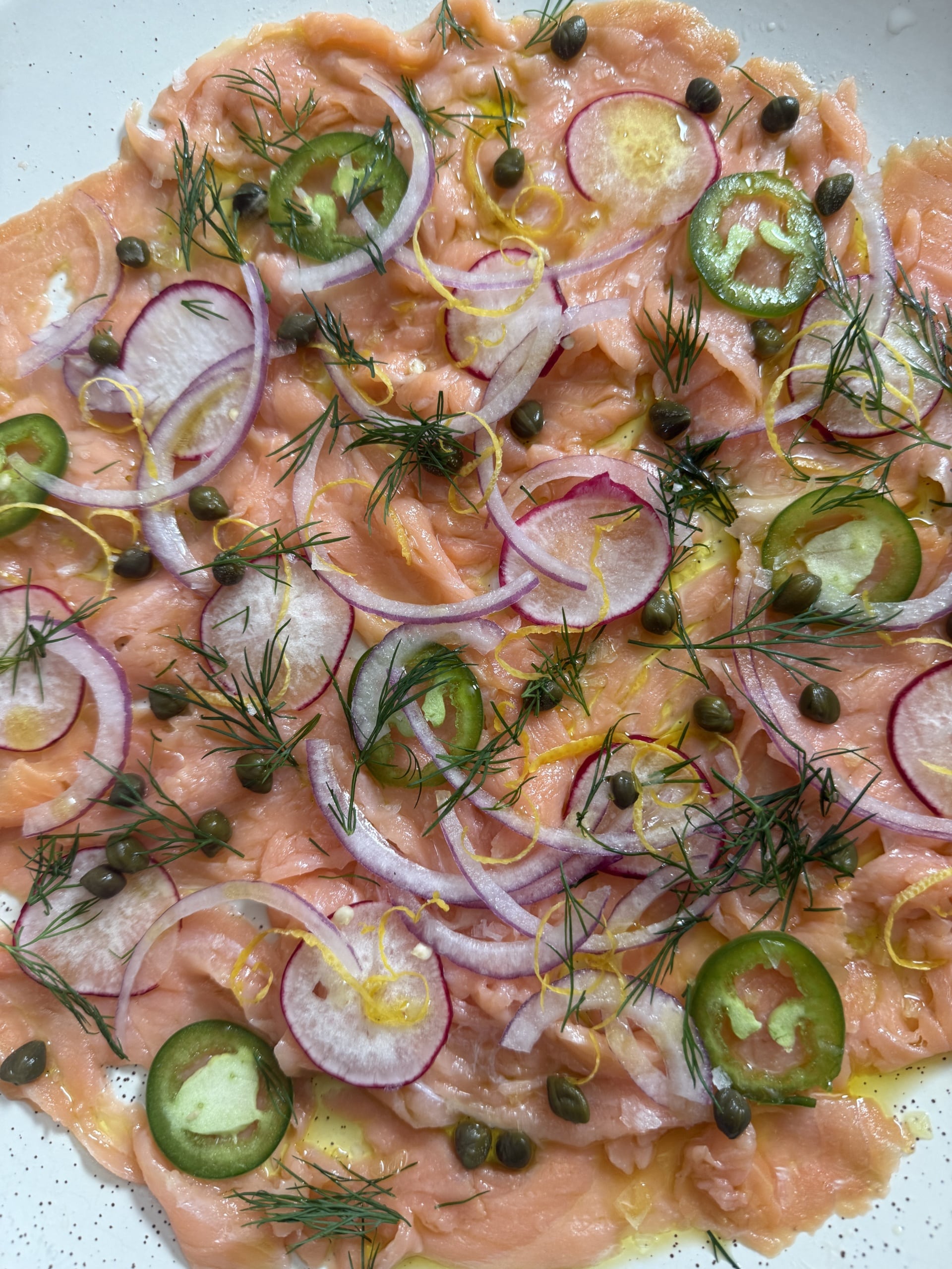Smoked salmon 